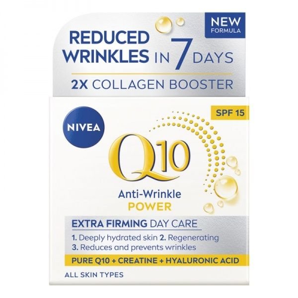 NIVEA dieninis veido kremas Q10 PLUS, 50 ml