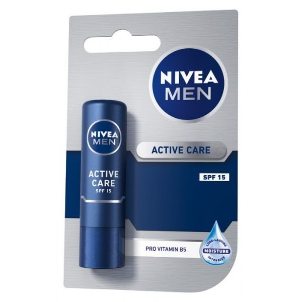 NIVEA lūpų pieštukas vyrams, 4.8 g