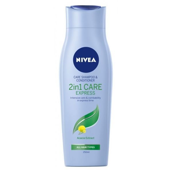 NIVEA plaukų šampūnas EXPRESS CARE 2IN1, 250 ml