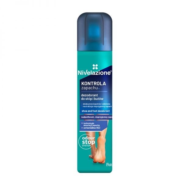 NIVELAZIONE batų ir pėdų dezodorantas, 180 ml