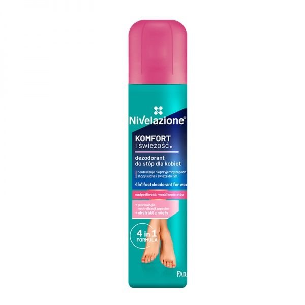 NIVELAZIONE pėdų dezodorantas moterims, 180 ml