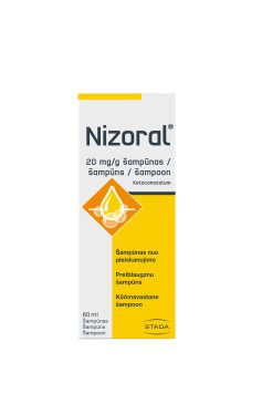NIZORAL 20 mg/g šampūnas N1, 60 ml