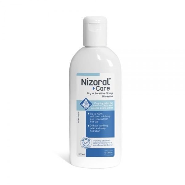 NIZORAL CARE Dry&Sensitive scalp šampūnas, 200 ml