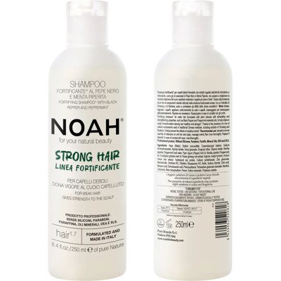 NOAH 1.7 FORTIFYING SHAMPOO, stiprinamasis šampūnas, 250 ml