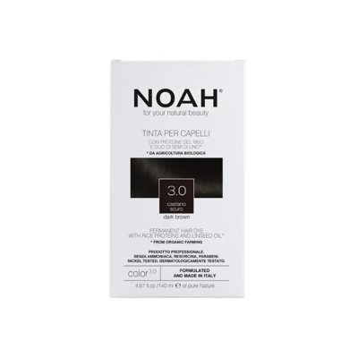 NOAH 3.0 DARK BROWN Ilgalaikiai plaukų dažai, 140 ml