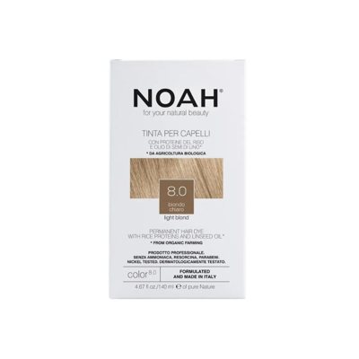 NOAH 8.0 LIGHT BLOND Ilgalaikiai plaukų dažai, 140 ml