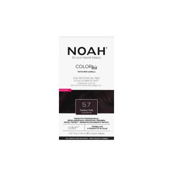 NOAH ilgalaikiai plaukų dažai, Color Kit 5.7, Violet Brown, 140 ml