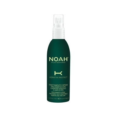 NOAH KERATIN PROTECT PRE-SHAMPOO SPRAY, atkuriamasis plaukų purškiklis su augaliniu keratinu, 100 ml