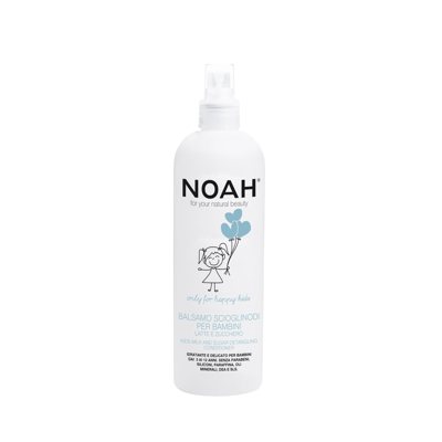 NOAH KIDS SPRAY CONDITIONER MILK & SUGAR, purškiamas kondicionierius vaikams, 250 ml