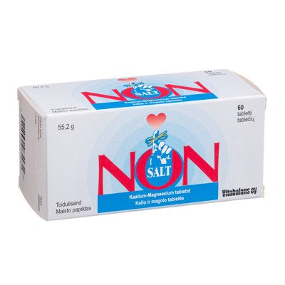 NONSALT, 60 tablečių