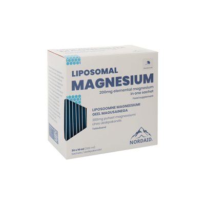 NORDAID MAGNIS liposomose 200mg, serumas, .x10ml, 30 pak