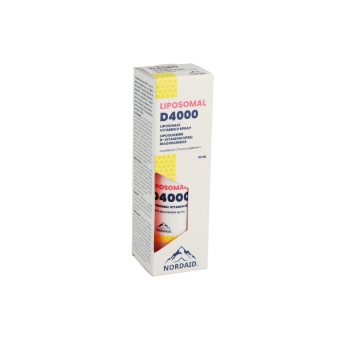 NORDAID purškiamas vitaminas D3 4000 IU liposomose, 30 ml