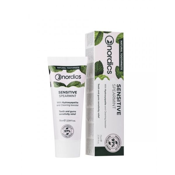 NORDICS dantų pasta SENSITIVE SPEARMINT, 75 ml