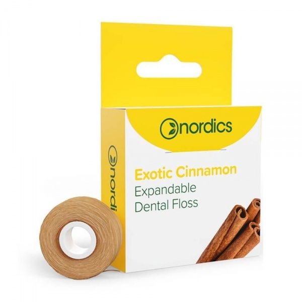 NORDICS tamprus dantų siūlas CINNAMON, 1 vnt., 30 m