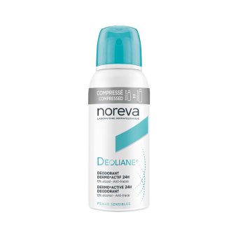NOREVA 24 val. veikiantis purškiamas dezodorantas DEOLIANE, 100 ml