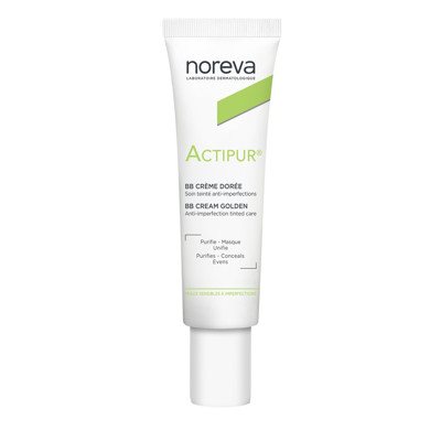 NOREVA ACTIPUR, maskuojamasis, tamsaus atspalvio kremas, 30 ml