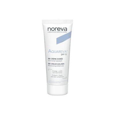 NOREVA drėkinamasis toninis BB kremas AQUAREVA, SPF 15, vidutinio/tamsaus atspalvio, 40 ml