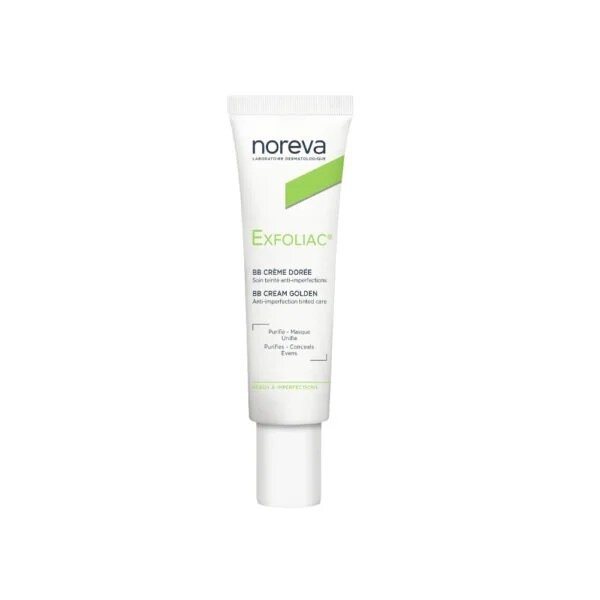 Noreva Exfoliac BB kremas Doree Golden, 30 ml