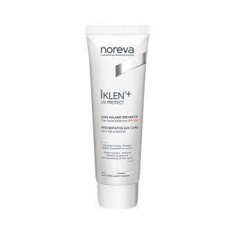 NOREVA kremas nuo saulės pigmentuotai, senstančiai odai IKLEN+, SPF 50+, 30 ml