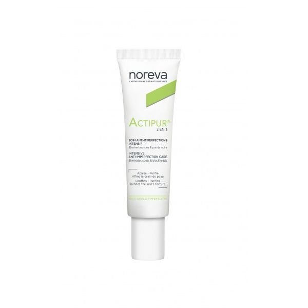 NOREVA priemonė nuo spuogų ACTIPUR 3IN1, 30 ml