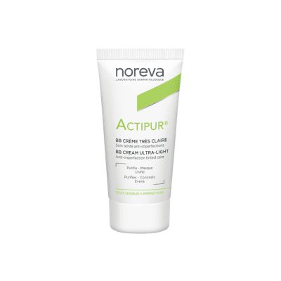 NOREVA tonuojamasis veido kremas ACTIPUR BB, itin šviesaus atspalvio, 30 ml