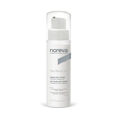 NOREVA TRIO WHITE XP, serumas pigmentuotai odai, 30 ml