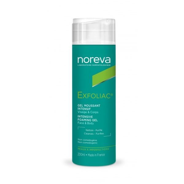 NOREVA veido prausiklis EXFOLIAC, 200 ml