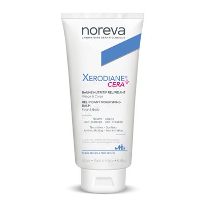NOREVA XERODIANE CERA+, atkuriantis maitinamasis balzamas, 200 ml