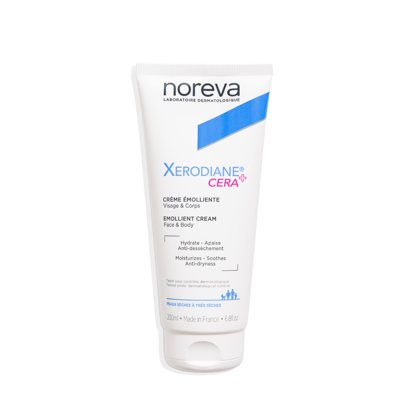 NOREVA XERODIANE CERA+, emolientinis kremas, 200 ml