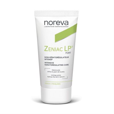 NOREVA ZENIAC LP FORT, intensyvaus poveikio riebios, aknės pažeistos odos kremas, 30 ml