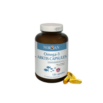 NORSAN OMEGA-3 ARKTIS, 120 kapsulių