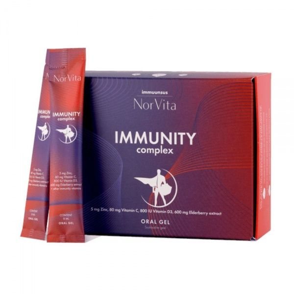 NORVITA maisto papildas IMMUNITY COMPLEX, 21 pak.
