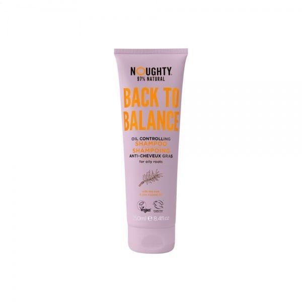NOUGHTY Back To Balance balansuojantis šampūnas riebiai galvos odai, 250 ml