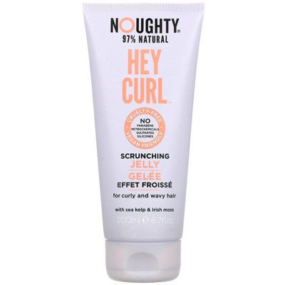Noughty Hey Curl vidutinio stiprumo plaukų želė garbanotiems plaukams, 200 ml