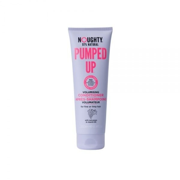 NOUGHTY plaukų kondicionierius su raudonųjų vynuogių ekstraktais ir vitaminu B5 PUMPED UP, 250 ml