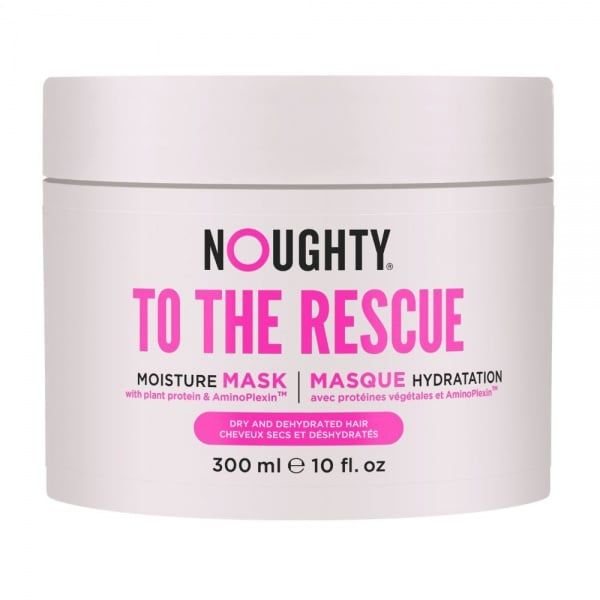 NOUGHTY To The Rescue drėkinamoji kaukė sausiems ir drėgmės stokojantiems plaukams, 300 ml