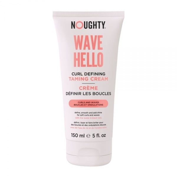 NOUGHTY Wave Hello garbanas pabrėžiantis kremas garbanotiems ir banguotiems plaukams, 150 ml
