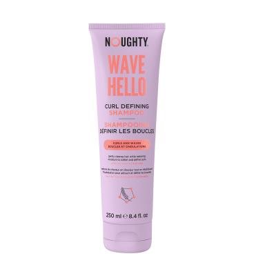 NOUGHTY Wave Hello šampūnas garbanotiems ir banguotiems plaukams, 250 ml