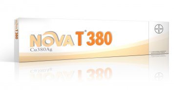 NOVA T 380 gimdos kontraceptinė priemonė, turinti vario N1