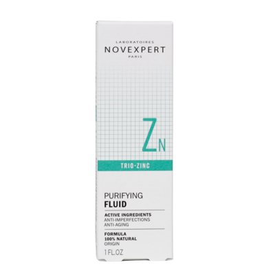NOVEXPERT drėkinamasis veido losjonas su Trio-zinc kompleksu, 30 ml