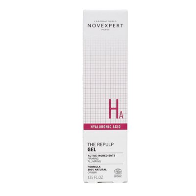 NOVEXPERT gelinis veido kremas veidui su hialurono rūgštimi, 40 ml