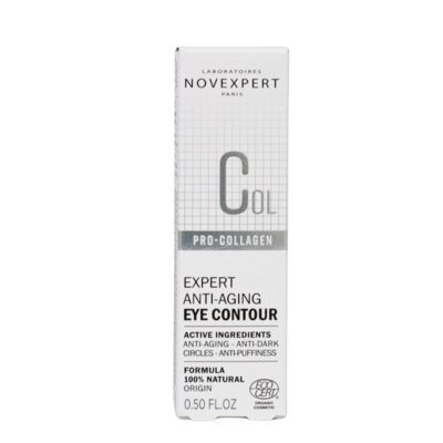 NOVEXPERT kremas paakių odai su prokolagenu, 15 ml