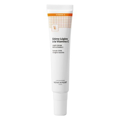 NOVEXPERT lengvas veido kremas brandžiai odai su vit C, suteikiantis veidui skaistumo, 40 ml