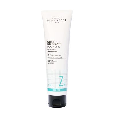 NOVEXPERT putojantis veido prausiklis TRIO-ZINC, 150 ml