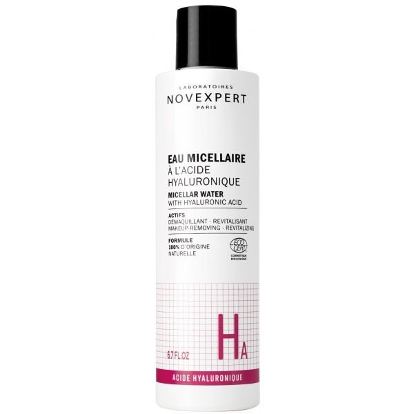 NOVEXPERT valantis micelinis vanduo su hialurono rūgštimi, 200 ml