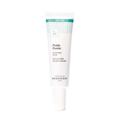 NOVEXPERT valomasis veido losjonas normaliai mišriai odai TRIO-ZINC, 30 ml
