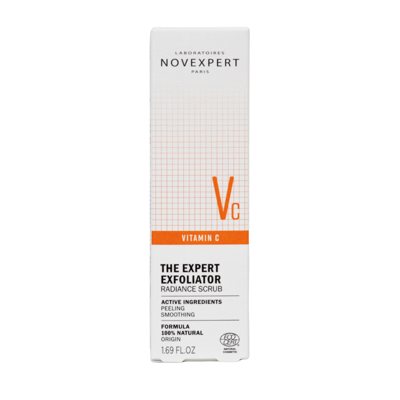 NOVEXPERT veido šveitiklis-kaukė su vitaminu C, 50 ml