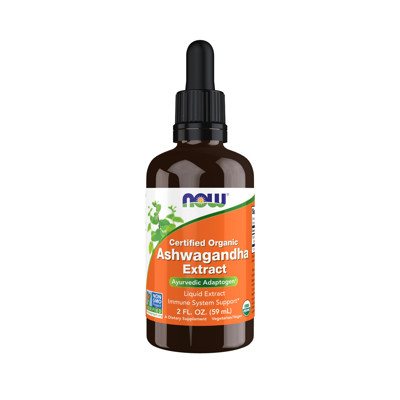 NOW Ashwagandha Ekstraktas Skystis, 59 ml