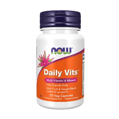 NOW Daily Vits™ 30 Veg. Kapsulių