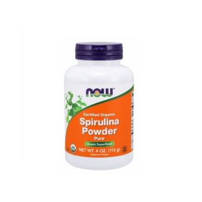 NOW ekologiški spirulinos milteliai, 113 g
